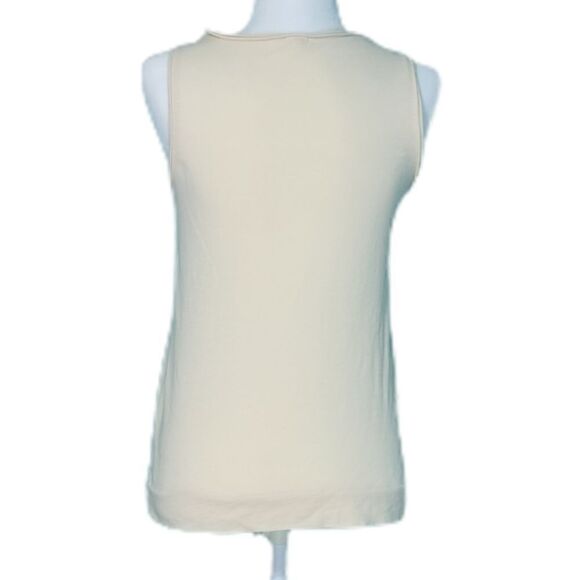 J.Crew Women Ivory Ruffle Tank Top Size XS - Picture 7 of 10